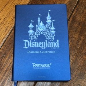 Disneyland Diamond Celebration Lined Journal